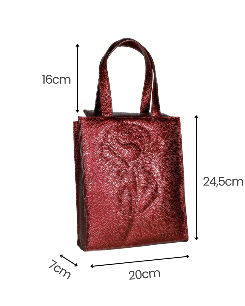 Wymiary torebki skórzanej - szerokość, wysokość, głębokość